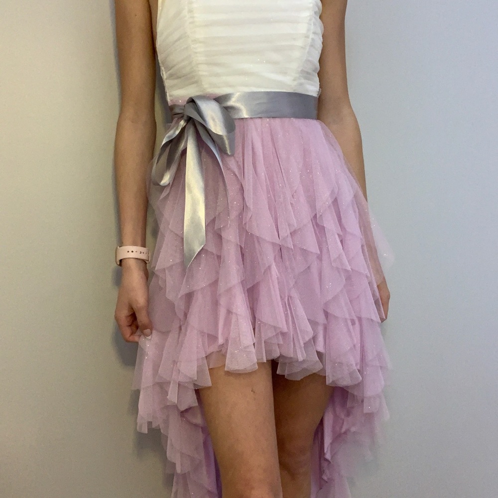High Low Grad Dress - Picture 4 of 12